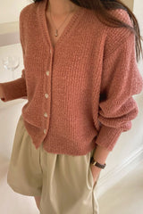Ella Boucle Cardigan