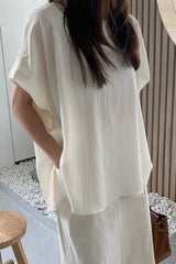 Seamless Shoulder Yoru Blouse