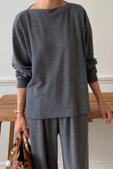 Macaron Boatneck Tee