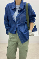 Denim Overfit Shirt