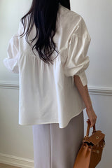 Effortless Volume Sleeve Blouse