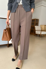 Crepe Banded Pants
