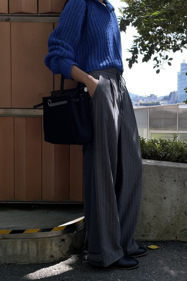 Stripe Banding Slacks