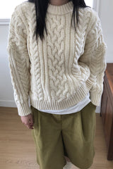 Classic Chunky Cable Sweater