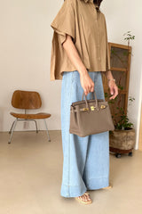 Layered Back Pintuck Shirt