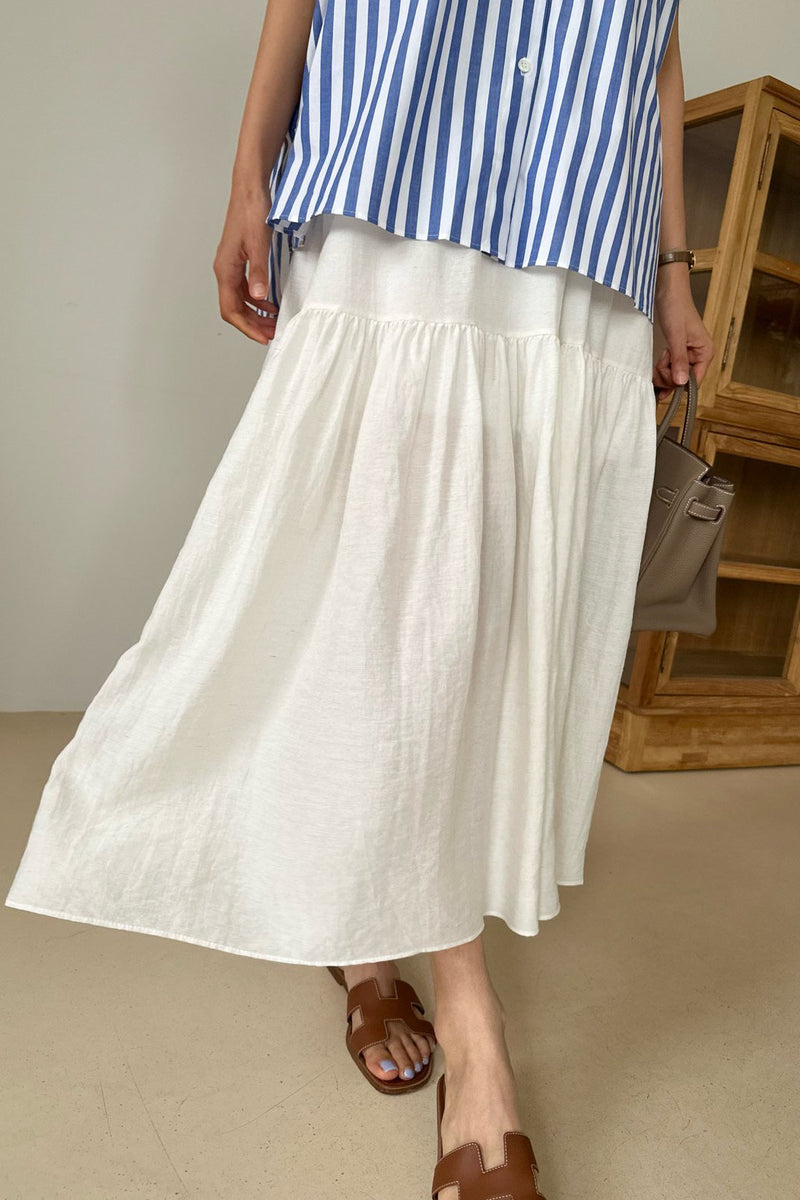 Kan Kan Slub Skirt