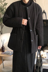 Quilted Sherpa Warmth Jacket