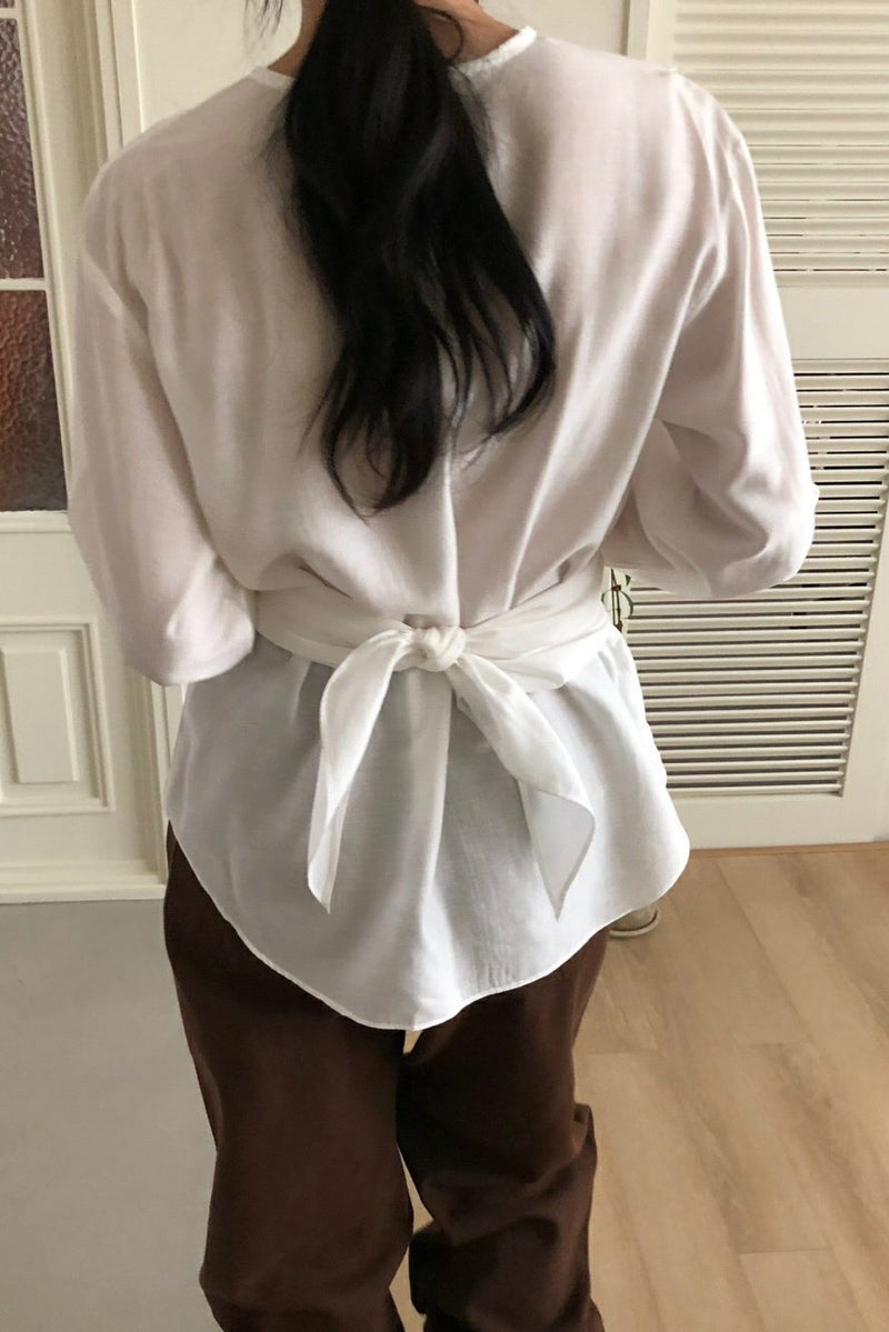 Versatile Scarf Blouse