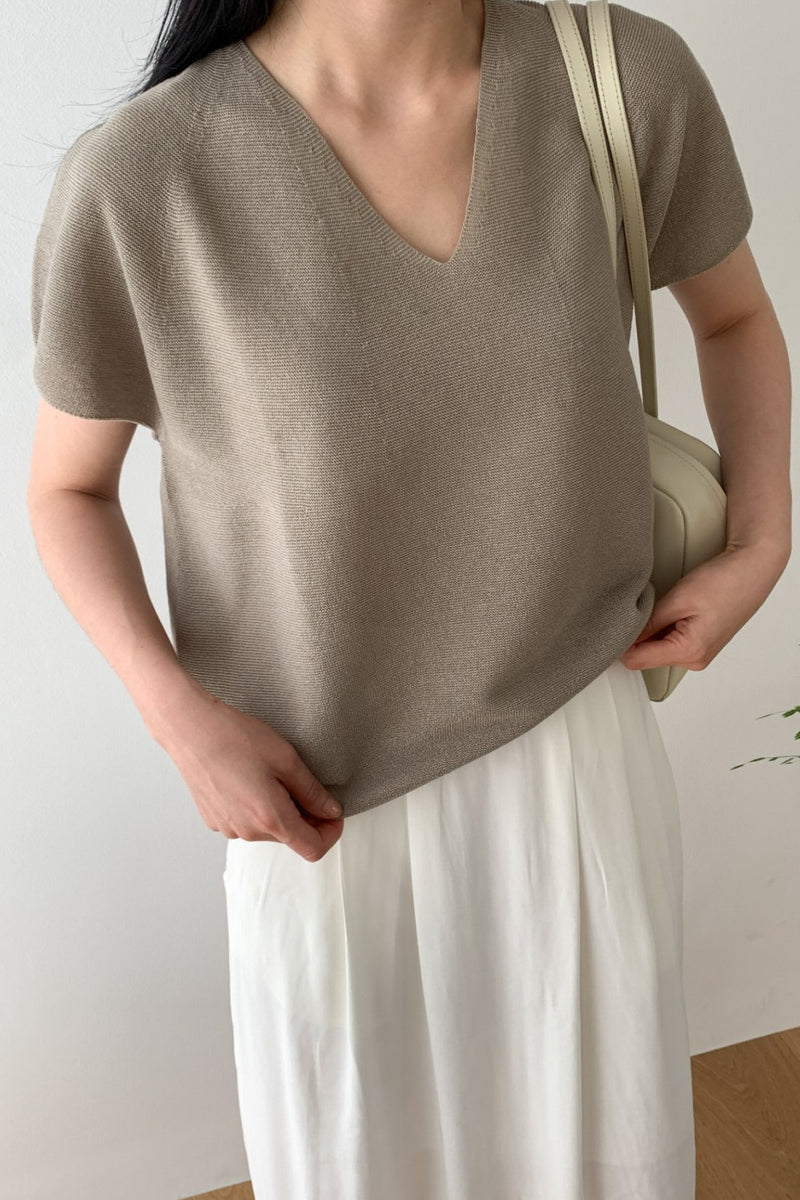 Whole Garment Linen Knit