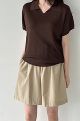 Viscose Collar Knit