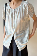 Pure Stripe Blouse