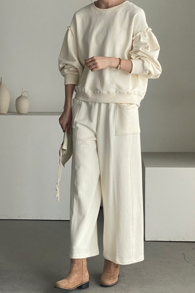 Frill Sweat Set (also sold separately)