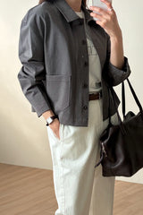 Crop Utility Jacket