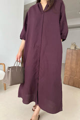 Linen Shirt Dress