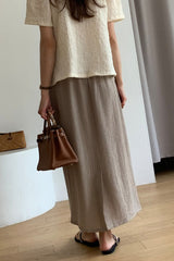 Yoru Straight Skirt