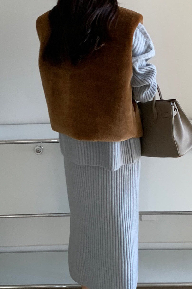 Eco Fur Jacket
