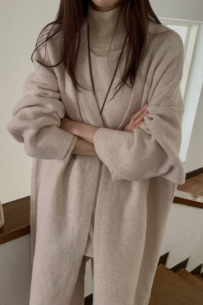 Overfit Cardigan Set