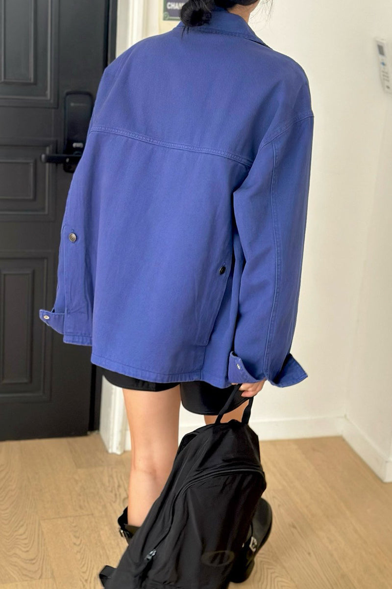 Washed Collar Jacket