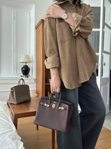 Boxy Pocket Corduroy Shirt