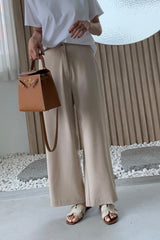 Straight-Leg Banding Trouser