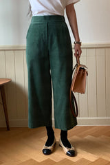 Winter Texture Wide Pants