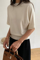 Wool Cape Knit