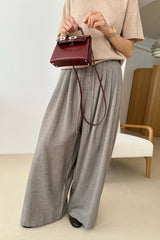 Button Wide Pants