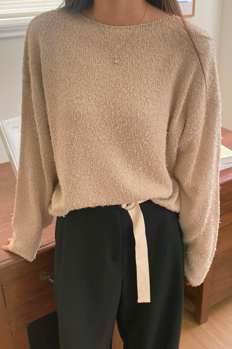 Tail Boatneck Knit