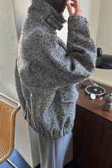 Wool Herringbone Jacket