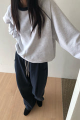 Contrast Stitch Sweatshirt