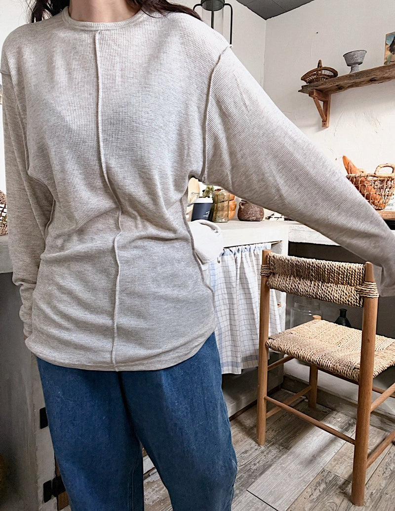 Waffle Loose Tee