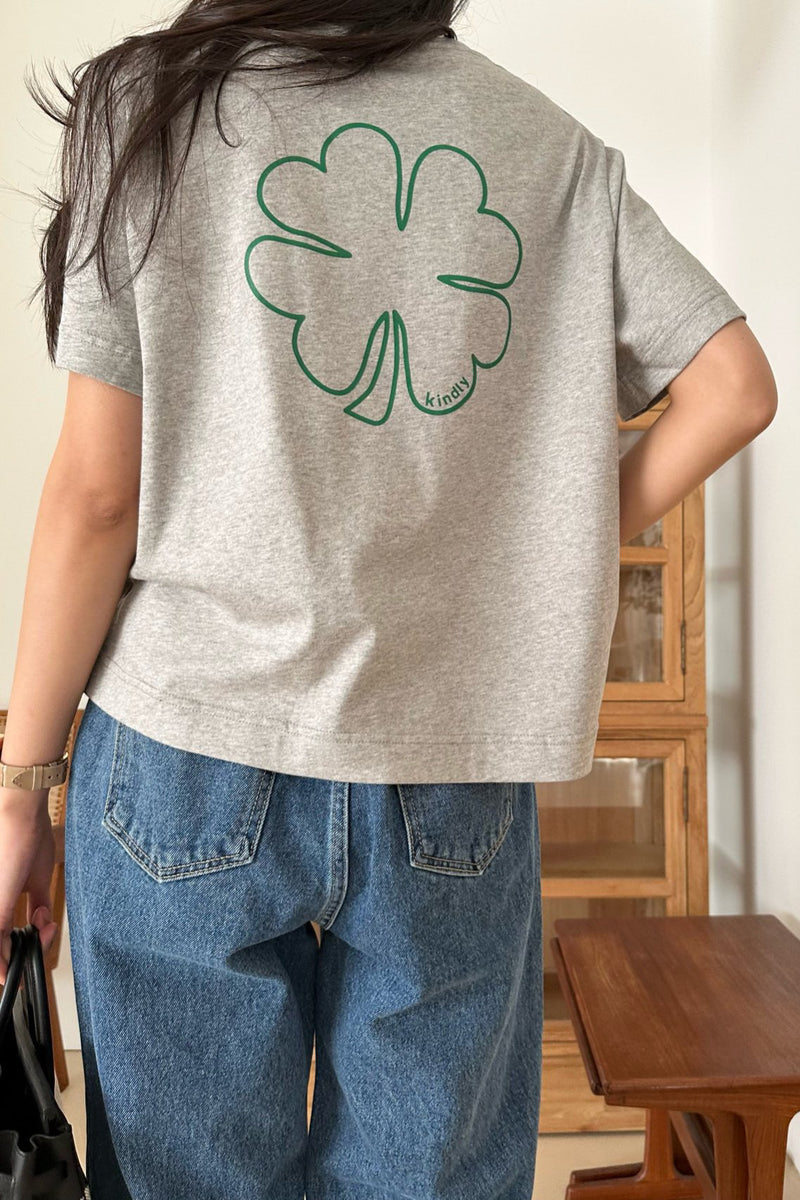 Clover Print Tee