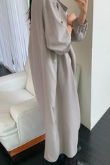 Modern Cowl Dress