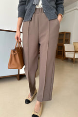 Crepe Banded Pants