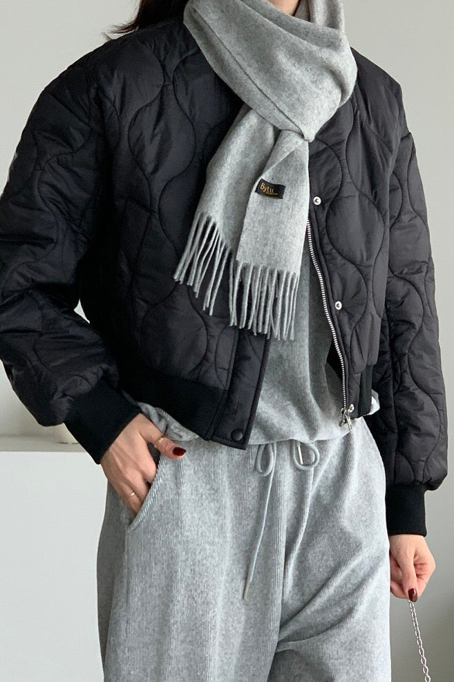 Quilted Crop Jacket