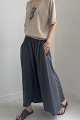 Modal Gathered Maxi Skirt
