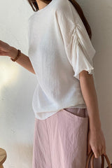Yoru Shirring Blouse