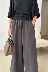 Cupro Tip Banding Pants