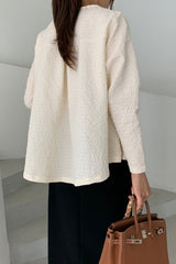 Crinkle Ease Blouse