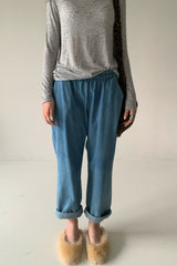 Denim Baggy Pants
