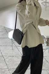 Wrap Tencel Shirt