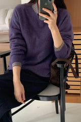 Hairy Wool-Cash Knit