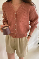 Ella Boucle Cardigan