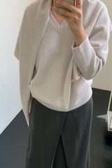 Classy V Neck Knit