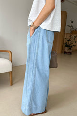 Double Denim Pants
