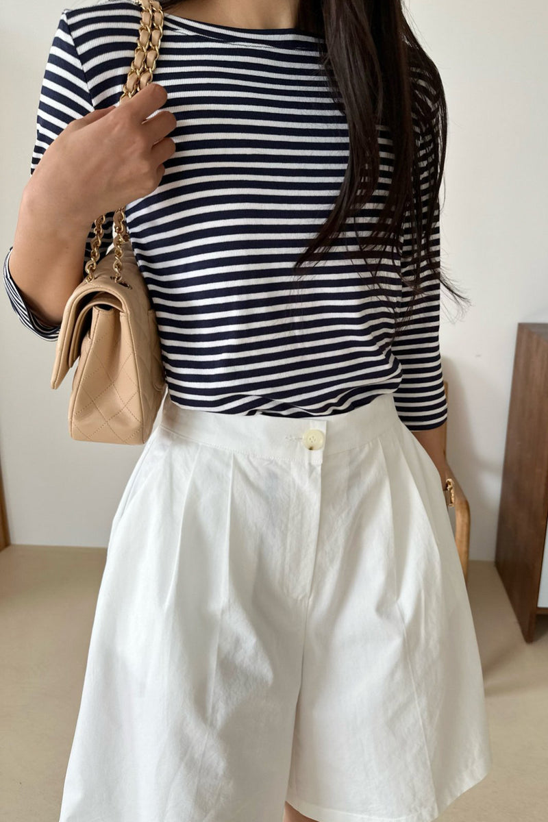 Stripe Lip Tee