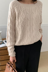 Square Cable Knit