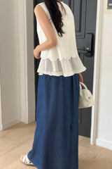 Pure Scallop Lace Blouse
