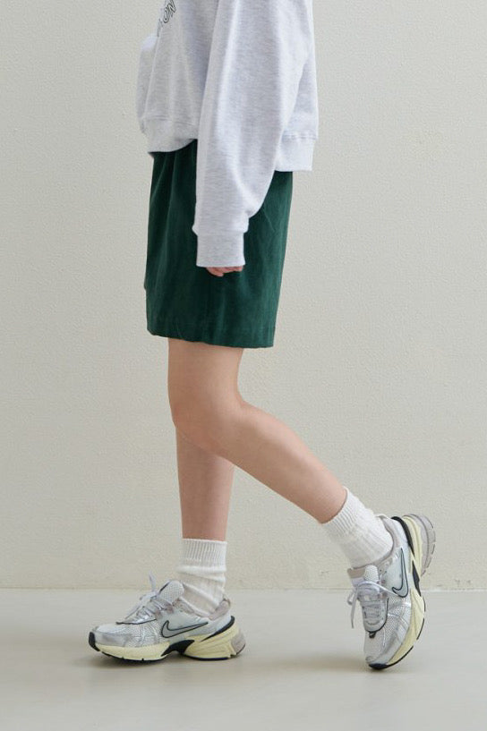 Corduroy Shorts