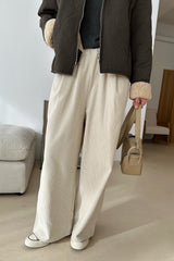 Soft Brushed Corduroy Pants